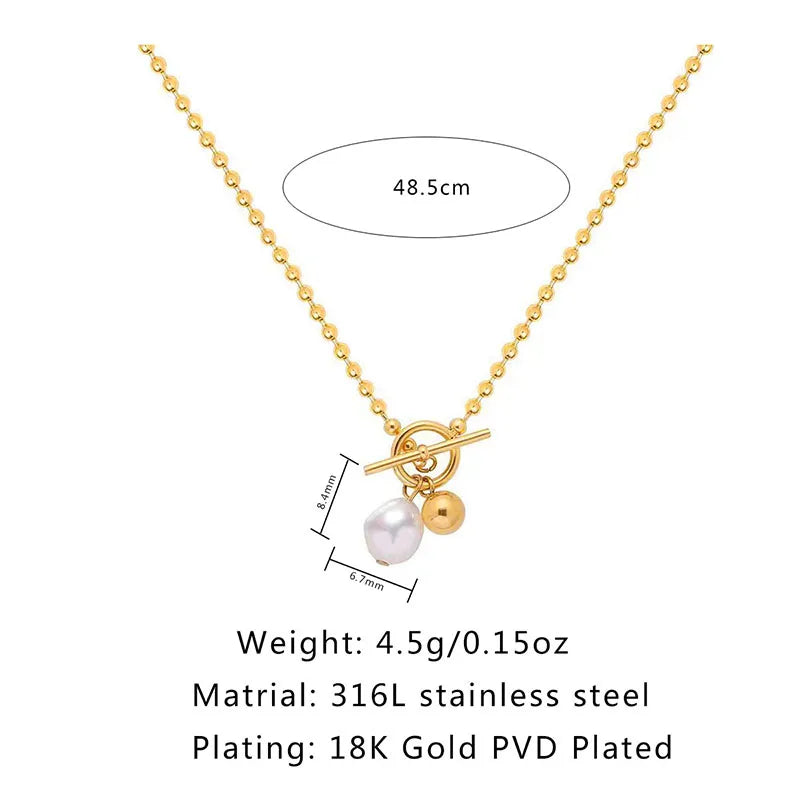 Pearl Orbit Necklace