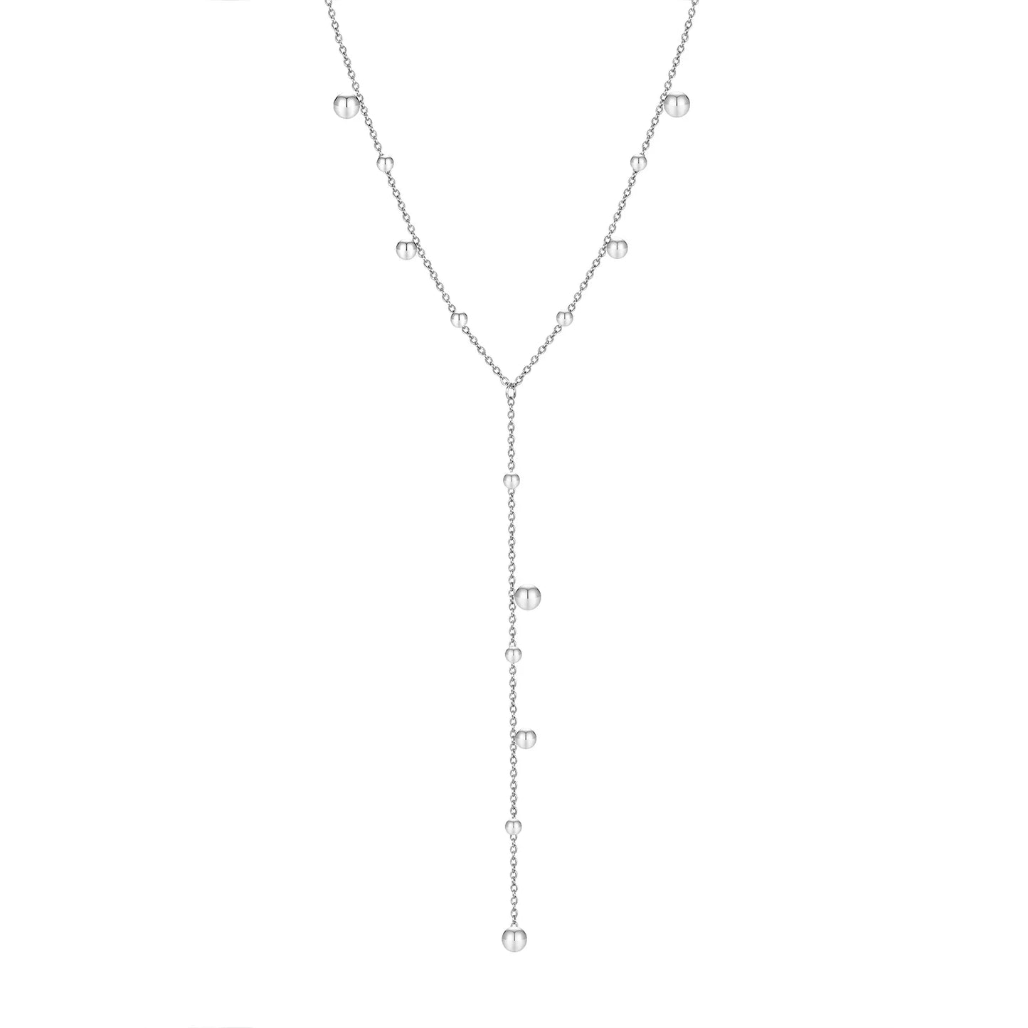 Raindrop Lariat Necklace