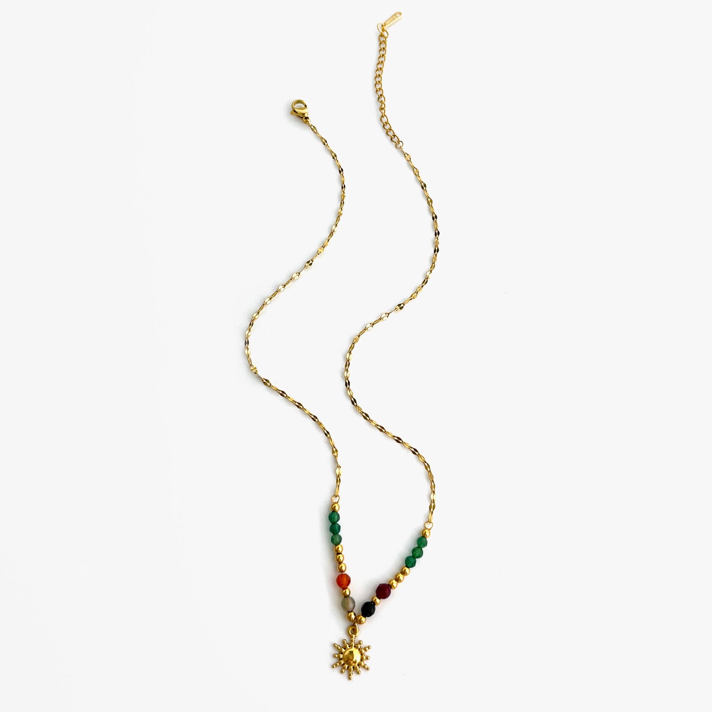 Golden Soleil Necklace Set