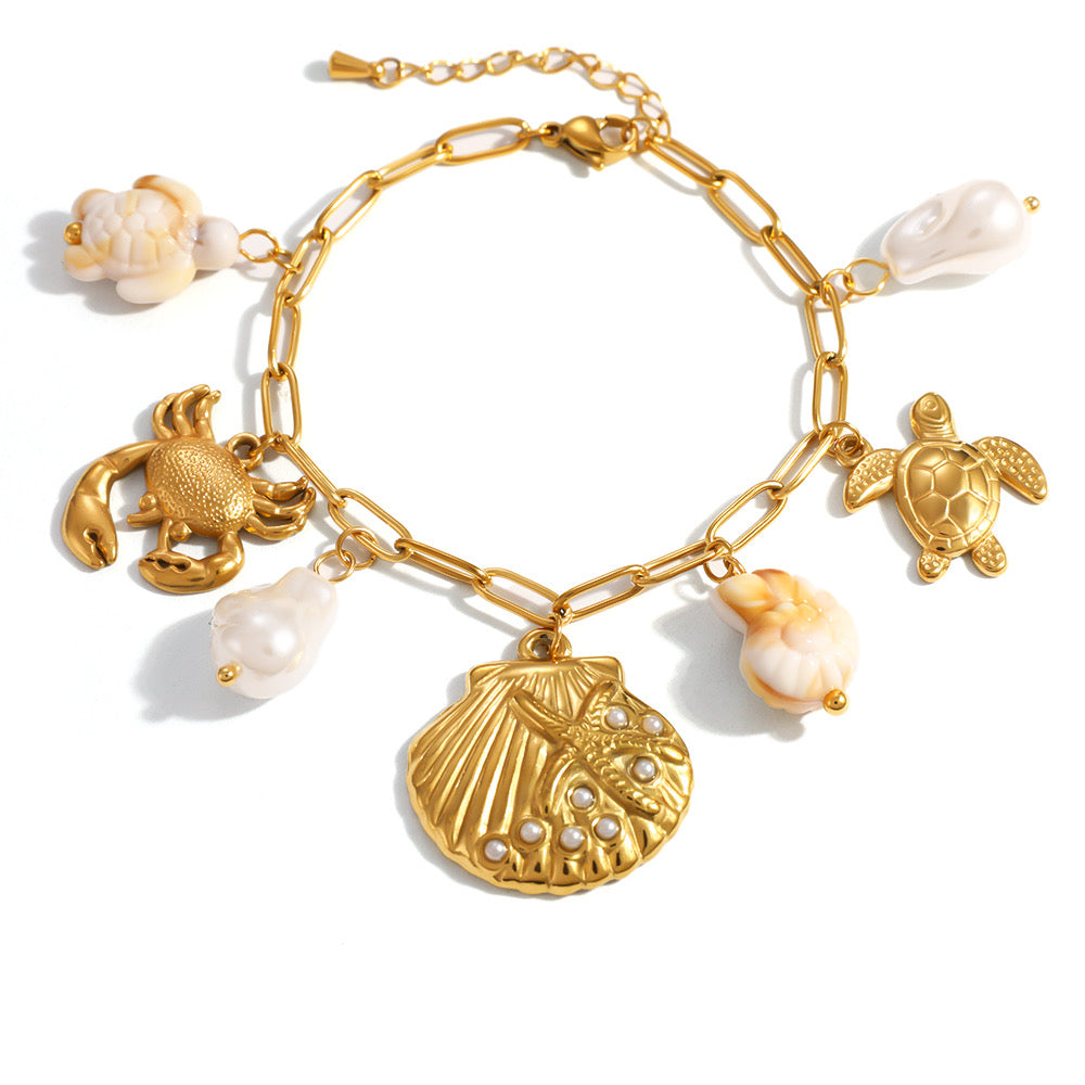 Sea Treasures Charm Bracelet