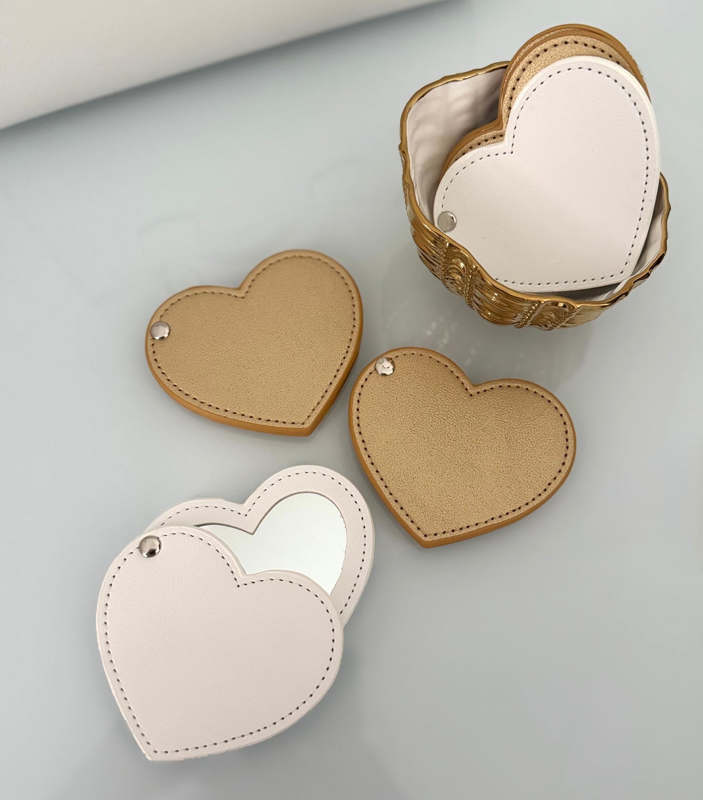 Mini Heart Mirror