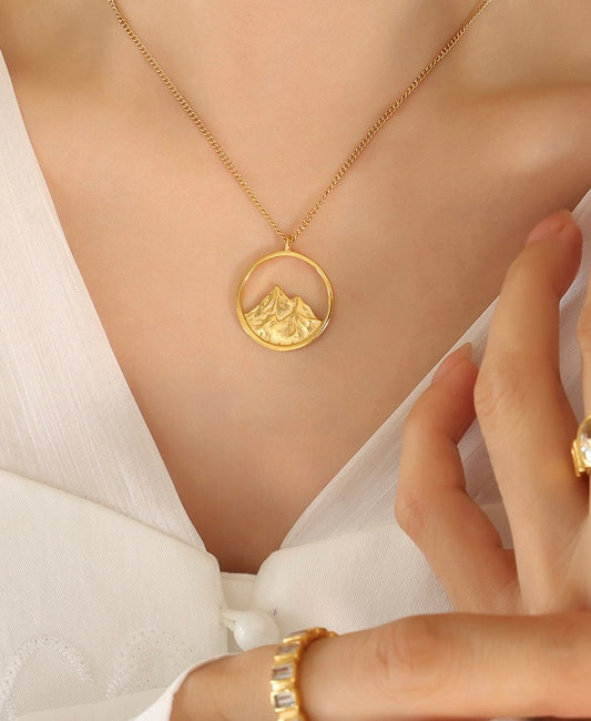 Montañas Doradas Necklace